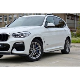 Накладки сплиттеры на пороги на BMW X3 G01 M-Pack